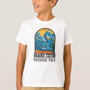 Grand Teton National Park Wyoming Vintage T-Shirt
