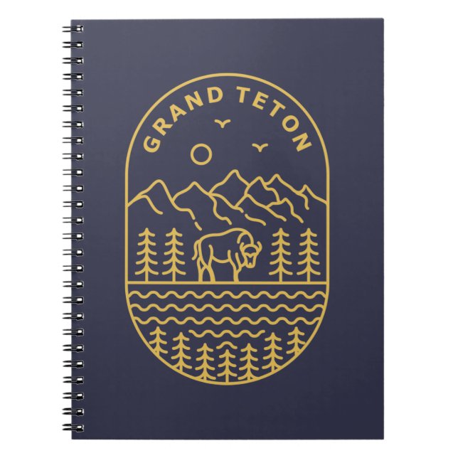 Grand Teton Notebook (Front)