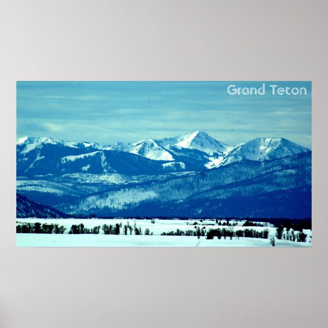 Grand Teton Poster (Front)