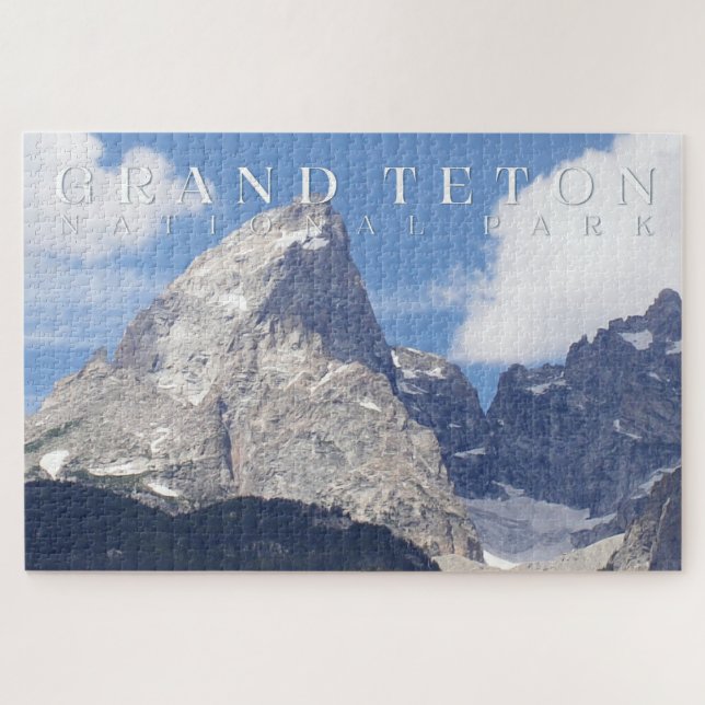 Grand Teton Puzzle, National Park Jigsaw Puzzle (Horizontal)