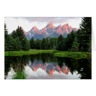 Grand Teton Reflections Over the Beaver Pond