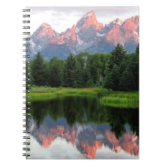 Grand Teton Reflections Over the Beaver Pond Notebook