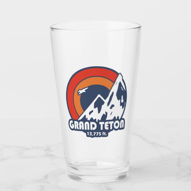 Grand Teton Sun Eagle Glass (Front)