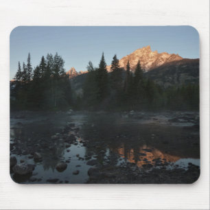 Grand Teton Sunrise at Cottonwood Creek Mouse Pad