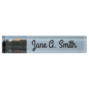 Grand Teton Sunrise at Cottonwood Creek Nameplate
