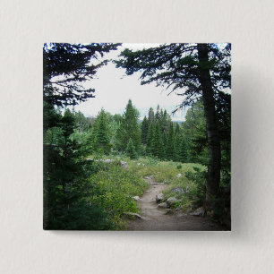 Grand Teton Trail 15 Cm Square Badge