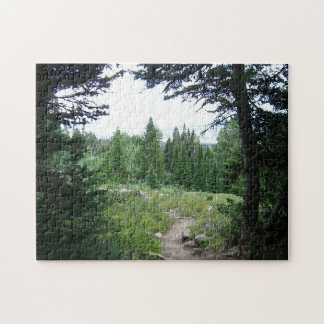 Grand Teton Trail Jigsaw Puzzle (Horizontal)