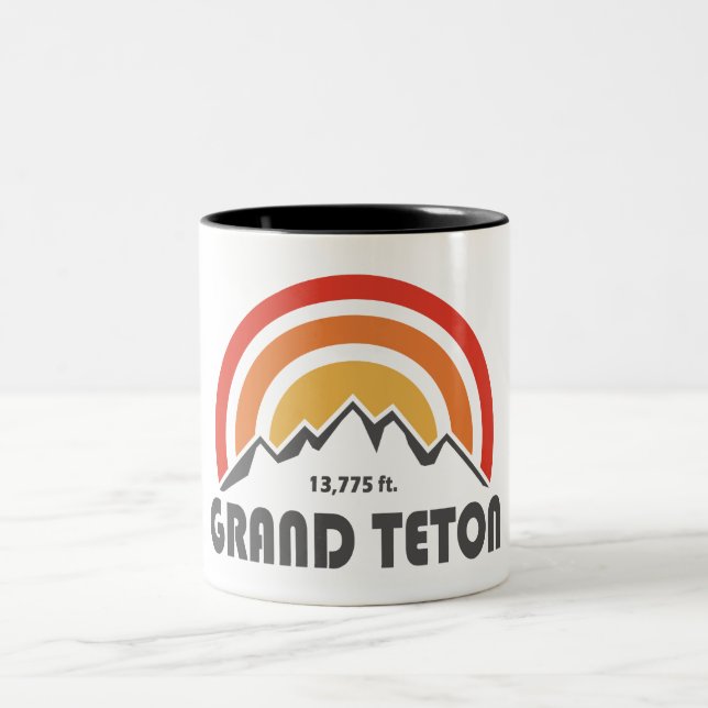 Grand Teton Two-Tone Coffee Mug (Center)