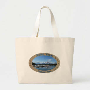 Grand Teton, US, wyoming national park Large Tote Bag