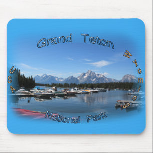 Grand Teton, US, wyoming national park Mouse Pad