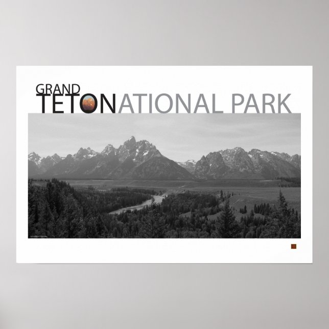 Grand Teton-View-Poster Poster (Front)