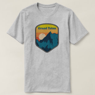 Grand Teton Wyoming Sunrise T-Shirt