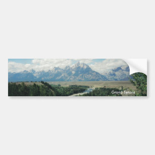 Grand Tetons Bumper Sticker