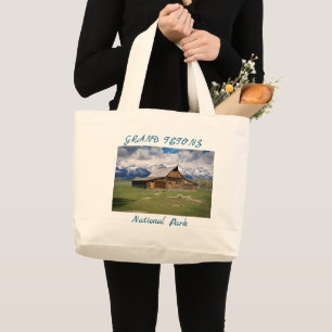 Grand Tetons  Large Tote Bag