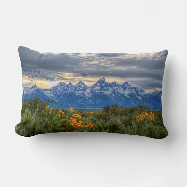 Grand Tetons Lumbar Cushion (Front)