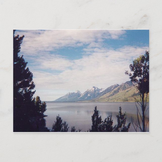 Grand Tetons National Park Postcard (Front)