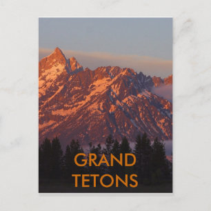 Grand Tetons Postcard