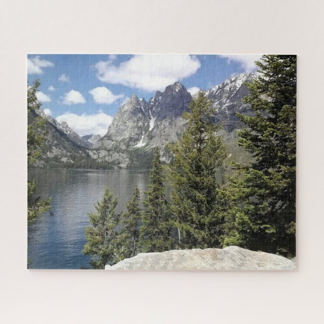 Grand Tetons Scenic View Design Puzzle (Horizontal)