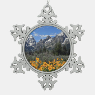 Grand Tetons Souvenir Christmas Ornament
