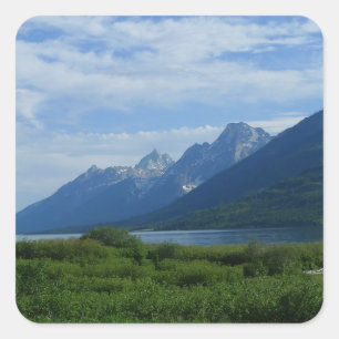 Grand Tetons Square Sticker