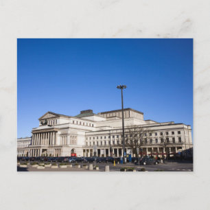Grand Theatre and National Opera in Warsaw Postcard