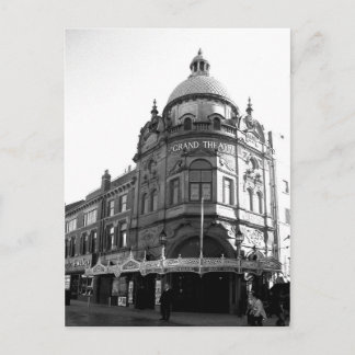 Grand Theatre Blackpool B/W Postcard