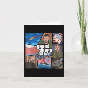 Grand Theft Nato Ukraine Counter Offensive War Pro Card