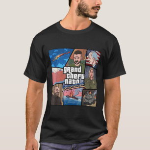 Grand Theft Nato Ukraine Counter Offensive War Pro T-Shirt
