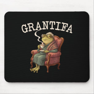 Grand Tifa Frog Funny Graphic Men Women Mouse Pad