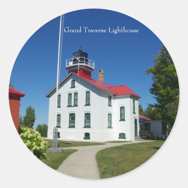 Grand Traverse Lighthouse sticker (Front)