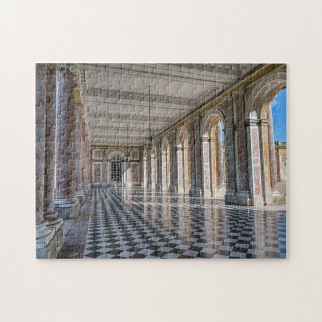 Grand Trianon peristyle in Versailles palace Jigsaw Puzzle (Horizontal)