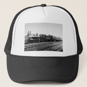 Grand Trunk Locomotive 345 - Vintage Trucker Hat