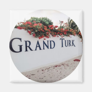 Grand Turk Beach Scene Magnet