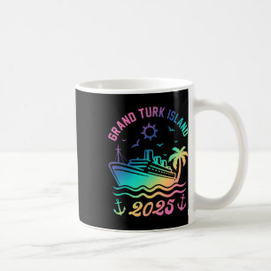 Grand Turk Island 2025 Cruise Vacation Beach Trave Coffee Mug