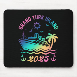 Grand Turk Island 2025 Cruise Vacation Beach Trave Mouse Pad