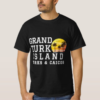 Grand Turk Island Turks and Caicos Matching Family T-Shirt
