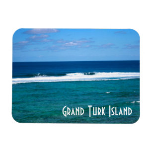 Grand Turk Island Wave Magnet