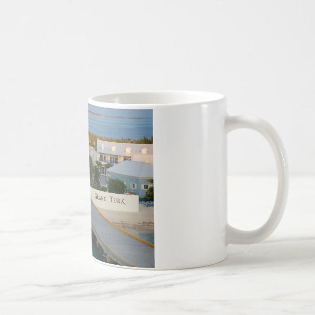Grand Turk Photography on Mug, Caribbean Coffee Mug (Right)