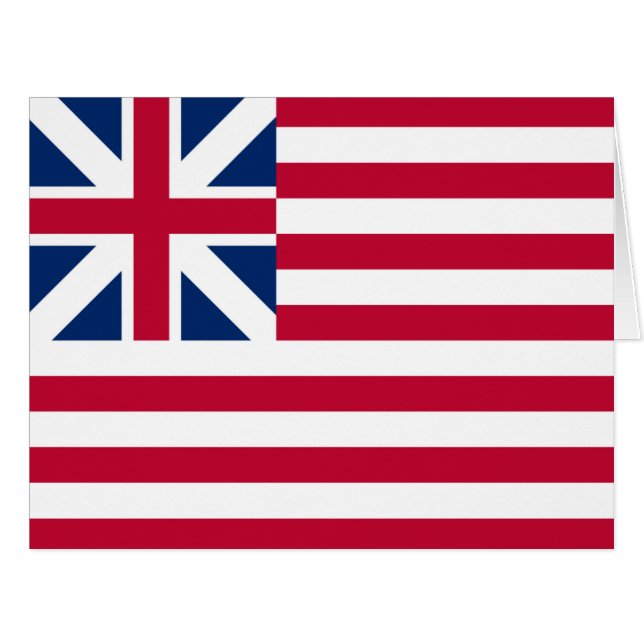 Grand Union, 1st USA Flag of Colonies (Front Horizontal)