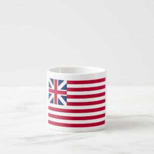Grand Union, 1st USA Flag of Colonies Espresso Cup