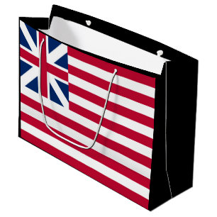 Grand Union, 1st USA Flag of Colonies Large Gift Bag
