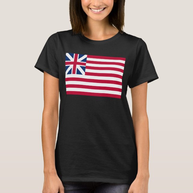 Grand Union, 1st USA Flag of Colonies Long Sleeve  T-Shirt (Front)