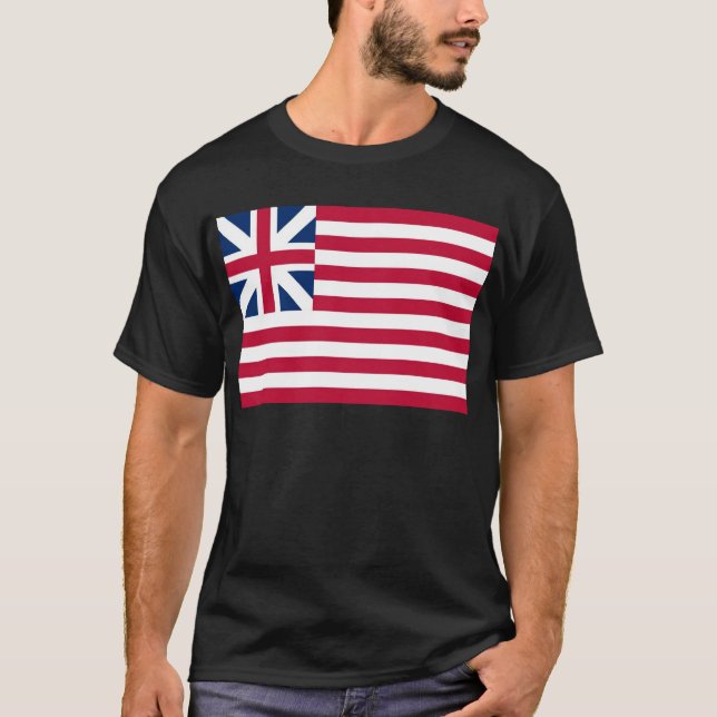 Grand Union Flag Continental Colours T-Shirt (Front)