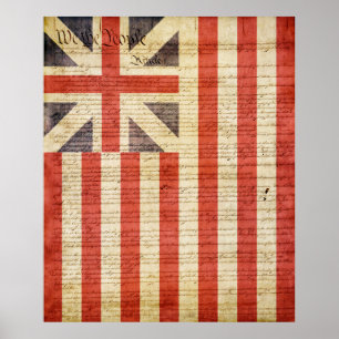 Grand Union Flag Poster