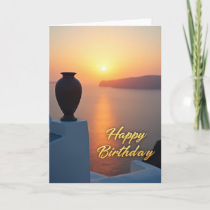Grand Urn Birthday Card
