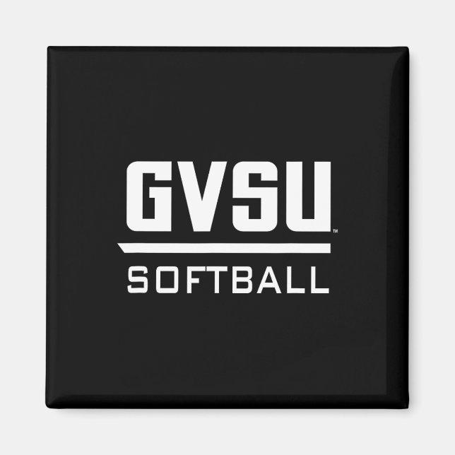 Grand Valley State University Gvsu Softll Apparel  Magnet (Front)