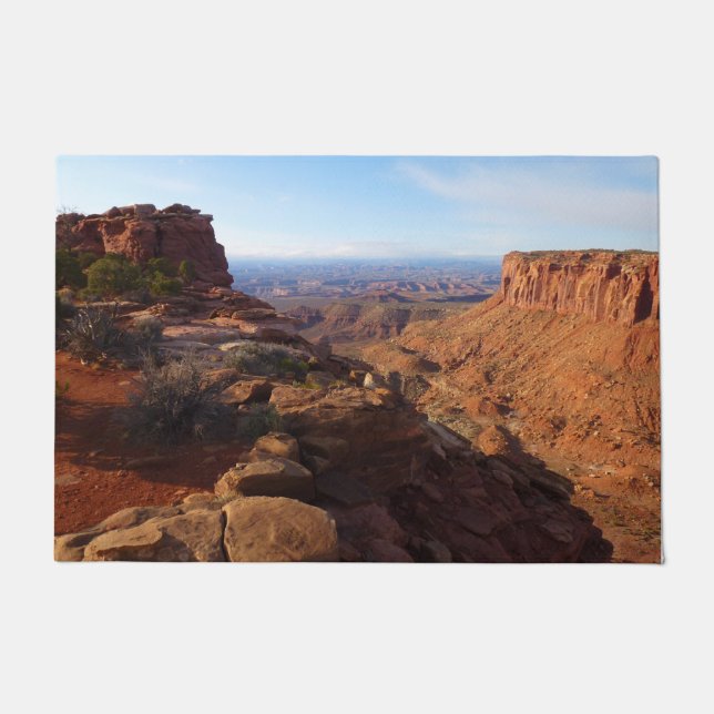 Grand View Point at Canyonlands National Park Doormat (Front)