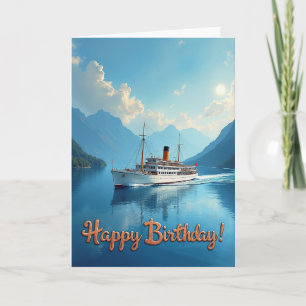 Grand Voyage Birthday Card