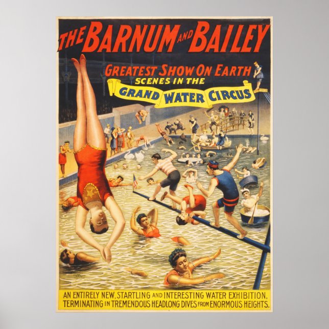 Grand Water Circus Poster (Front)
