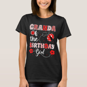 Granda of The Birthday Girl - Family Ladybug T-Shirt